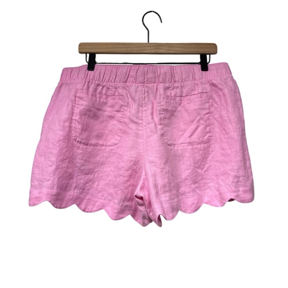 Lilly Pulitzer Linen Shorts Womens Size Large Pink Scalloped Hem Preppy
Coastal - Picture 3 of 7